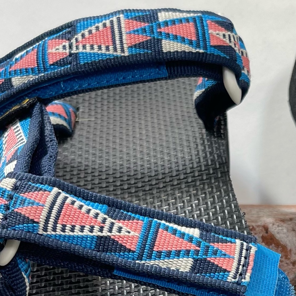 Teva Original Universal Slide Sport Sandals LIKE NEW blue size 9 Adjustable - Picture 5 of 10